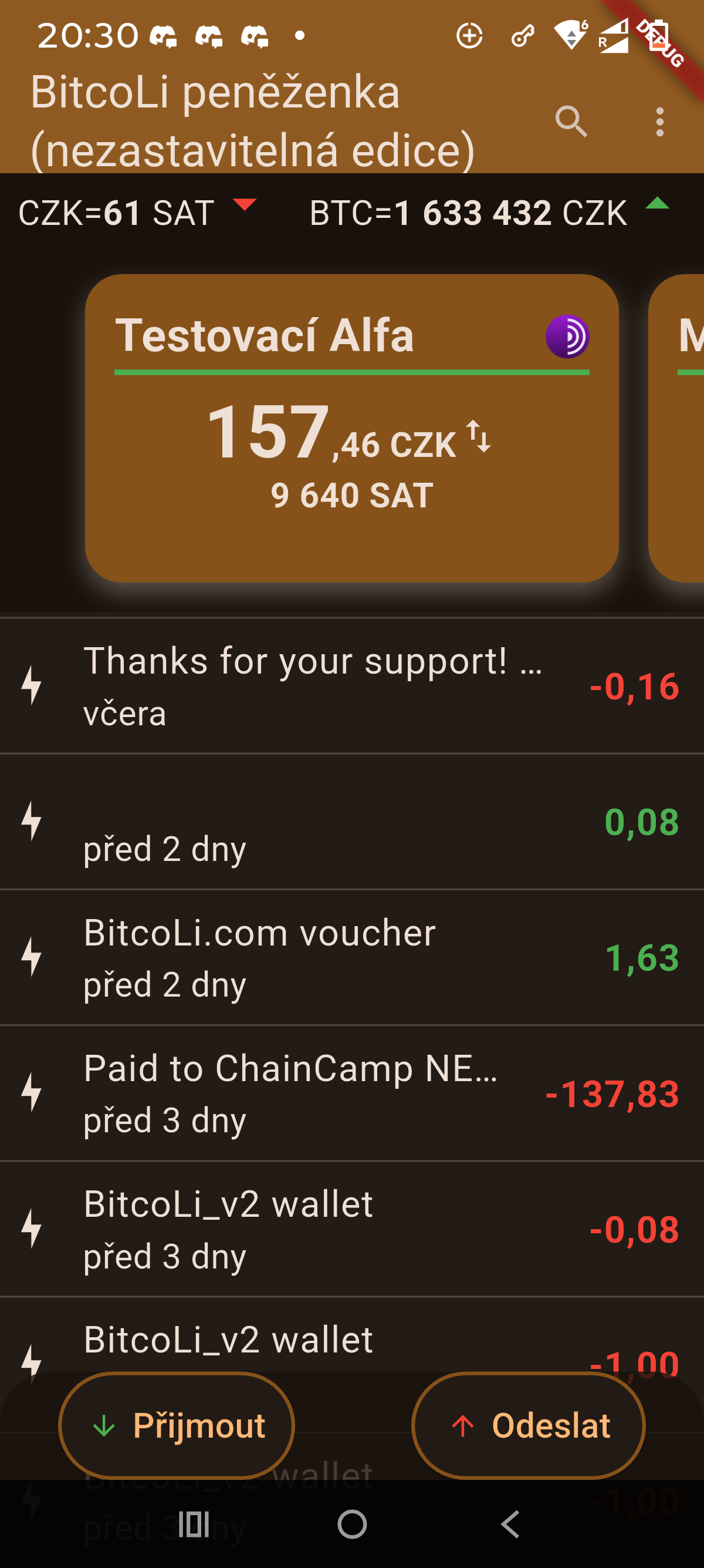 BitcoLi2 Android app